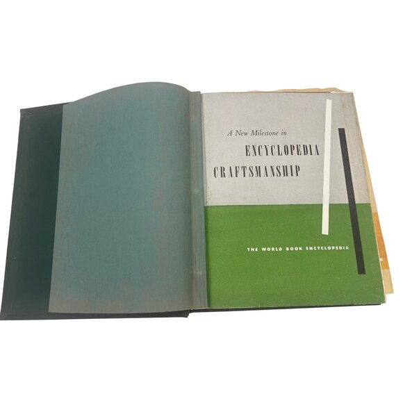 1962 World Book Encyclopedia Salesman Sample Binder w/ Ephemera - Picture 2 of 13